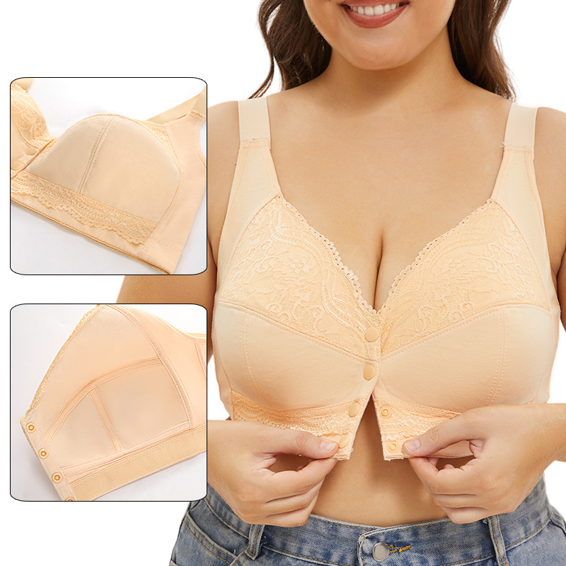 A-G Cup Women Plus Size Bra Fr - Plunge Bra Push Up recension och pris