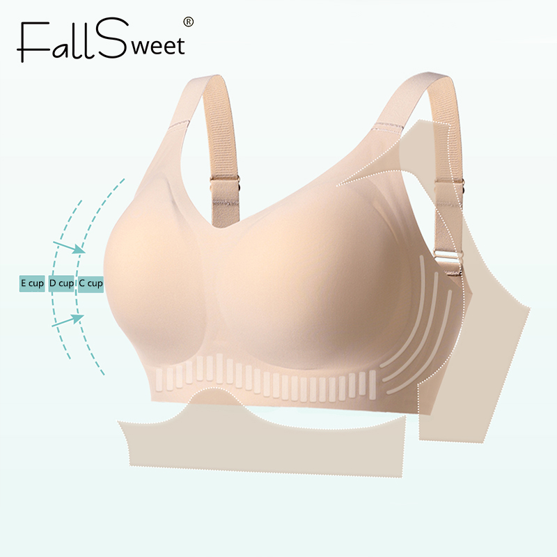 FallSweet Women Push-Up Seamle - Mastectomy Bra Pocket recension och pris