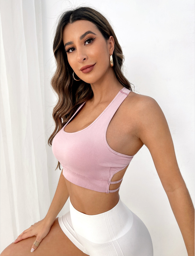 Breathable Sports Bra Fitness  - Plunge Bra Push Up recension och pris